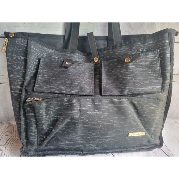 Jenni Chan Broadway Reversible Tote Bag Black NEW - Picture 3 of 13